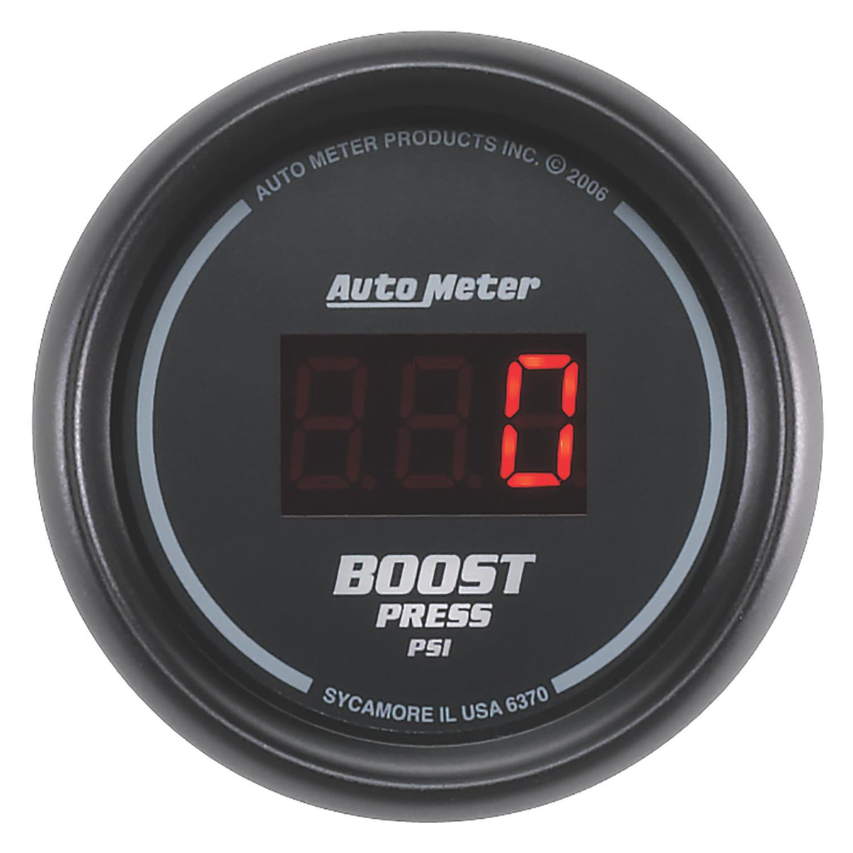 Autometer Sport Comp Digital Series 0-60psi Boost Gauge