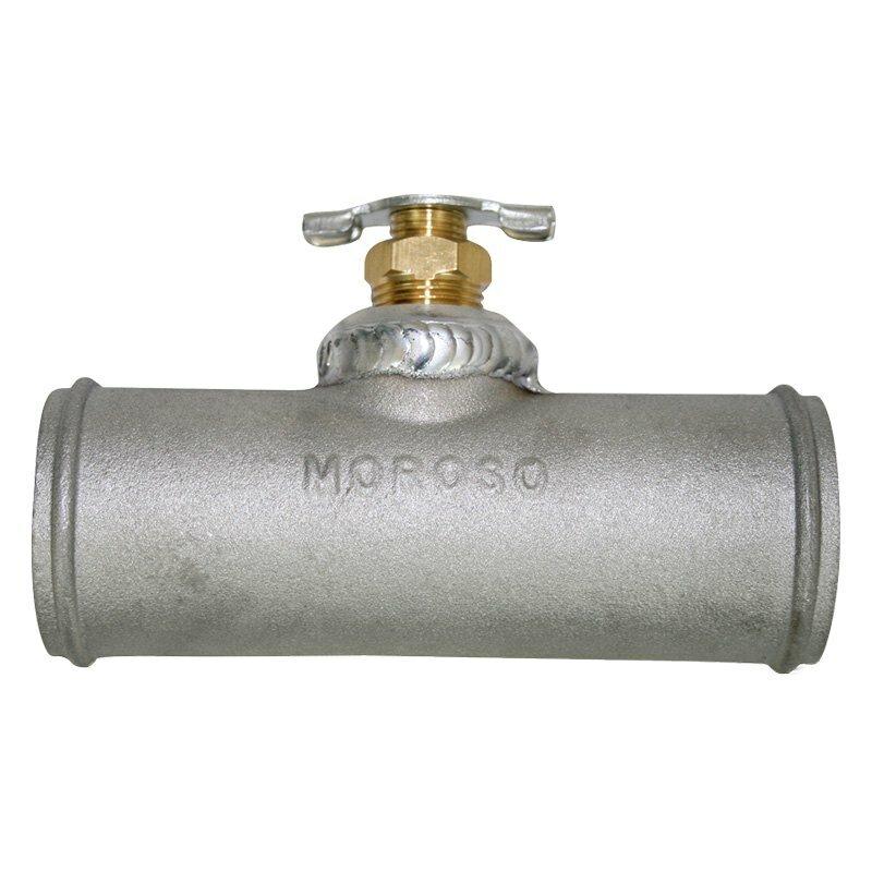 Moroso Radiator Hose Drain 3/8 In. Petcock 1 1/2 In. To 1 1/2 In. Hose - 63731