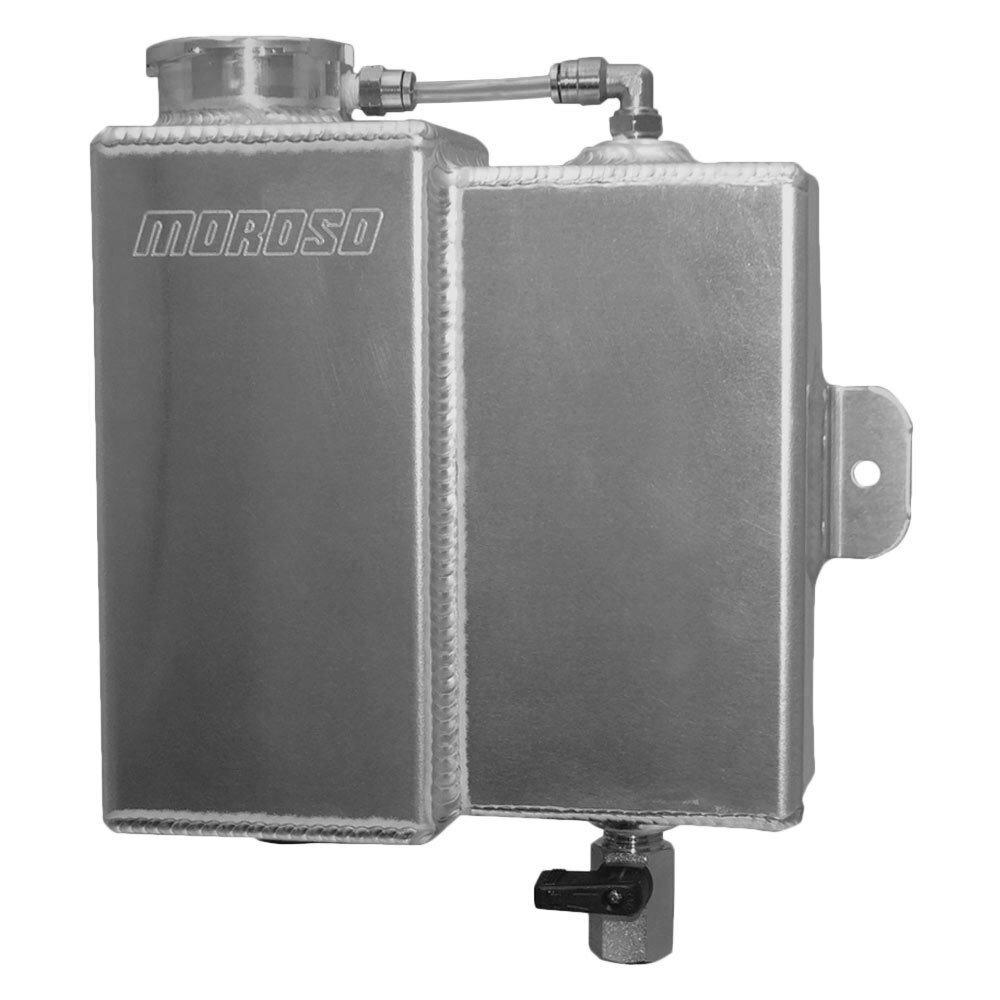 Moroso Tank, Dual Tank, Coolant Expansion & Recovery, Catch Can,  Universal - 63772
