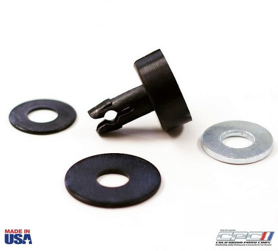 California Pony Cars Premium Quality 1964-1966 Mustang Door Latch Pawl Bushing Kit - INT-646-511