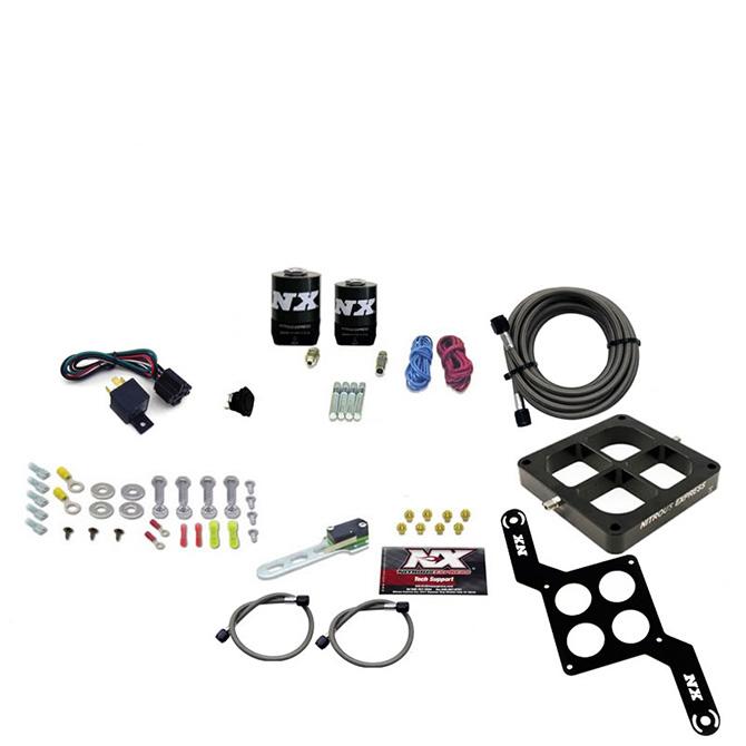 Nitrous Express Dominator Single Entry Billet Crossbar, Rnc (250-750Hp) W/O Bottle - 63870-00