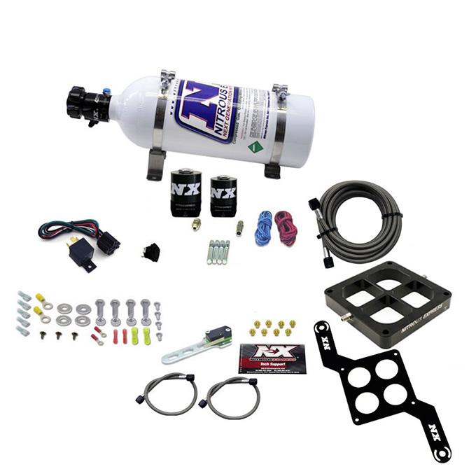 Nitrous Express Dominator Single Entry Billet Crossbar, Rnc (250-750Hp) W/ 5Lb Bottle - 63870-05