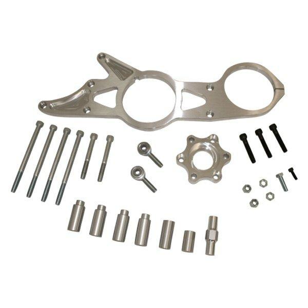 Moroso Mounting Bracket, 93Mm Alternator, Vacuum Pump, Moroso Gm Ls Electric Water Pump, Front Drive Distributor - 63870