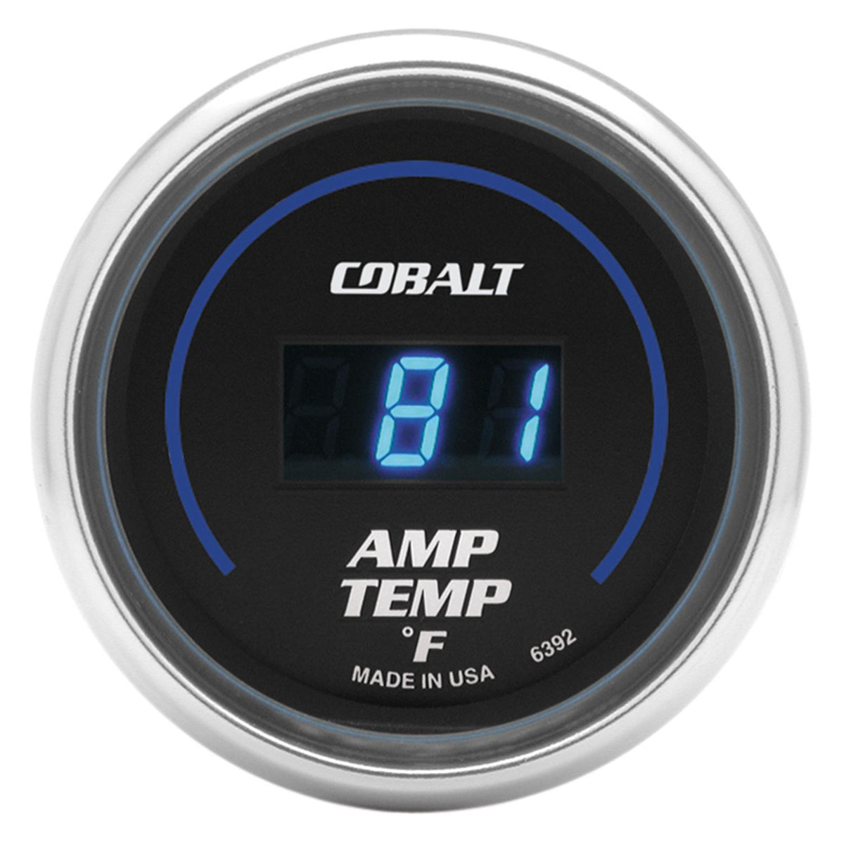 Auto Meter 2-1/16" AMPLIFIER TEMPERATURE, 0-250 °F, COBALT - 6392