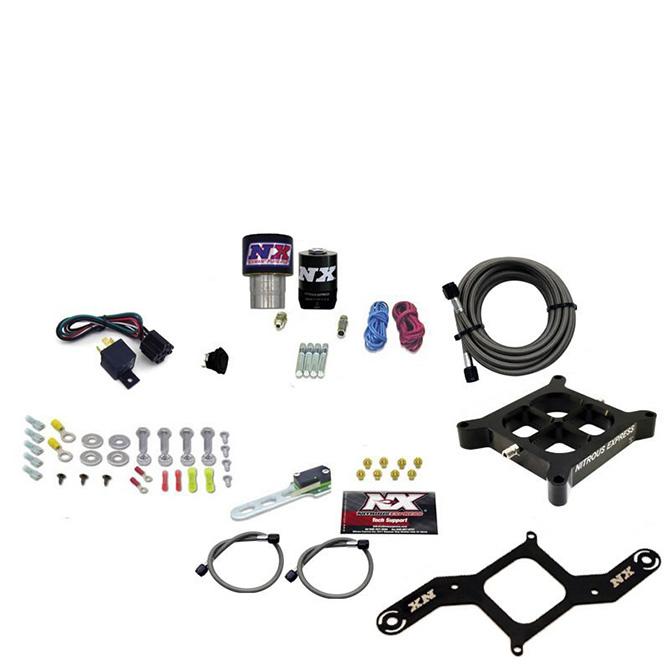 Nitrous Express Single Entry Crossbar Rnc .178 250-650Hp (4150 Flange) W/ No Bottle - 63940-00