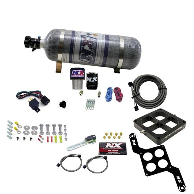 Nitrous Express Single Entry Crossbar Rnc .178 250-650Hp (4500 Flange) W/12Lb Compositebottle - 63970-12