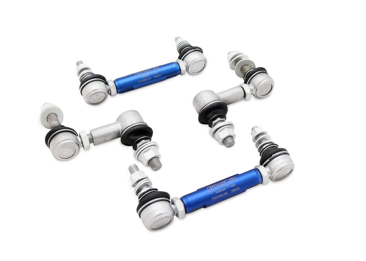 SuperPro HD Adjustable End Link Set (TRC1085 + TRC1225L) (2009-2021 GT-R) - TRCLNKSET12