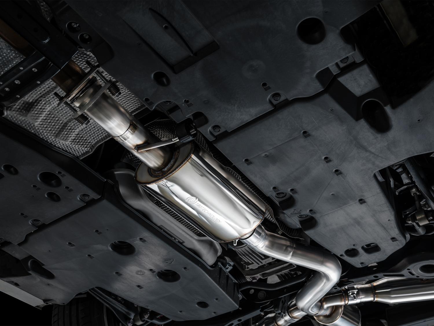 AWE Touring Edition Exhaust for GR Corolla - Diamond Black Tips - 3015-53472