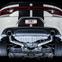 AWE 3015-32112 AWE Track Edition Exhaust - Silver Tips (2015-2020 Dodge Charger 6.4L / 6.2L SC)