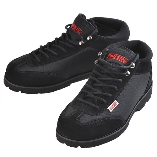 Simpson Racing Garage Crew Shoes - 57100BK