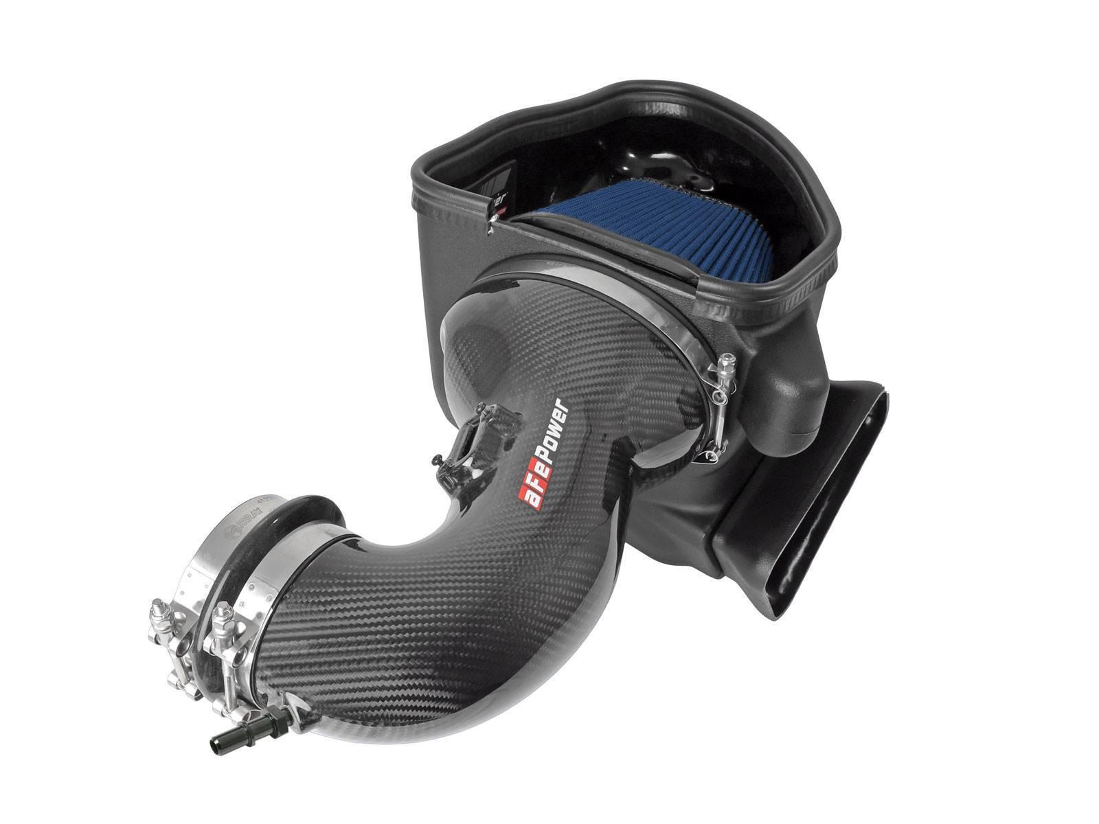 AFE 57-10018R Track Series Carbon Fiber Intake System w/ Pro 5R Media (2017-2021 Chevrolet Camaro ZL1 V8-6.2L SC)