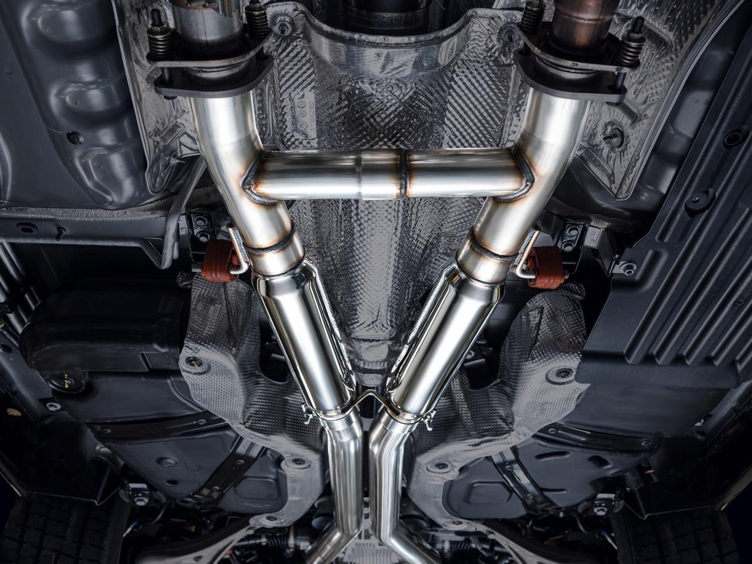 AWE Touring Edition Exhaust - Chrome Silver Tips (2018-2023 Dodge Durango 6.4L / 6.2L SC) - 3015-32952