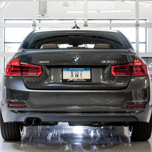 AWE Tuning BMW F3X 28i / 30i Touring Edition Axle-Back Exhaust Single Side - 80mm Black Tips - 3010-23022