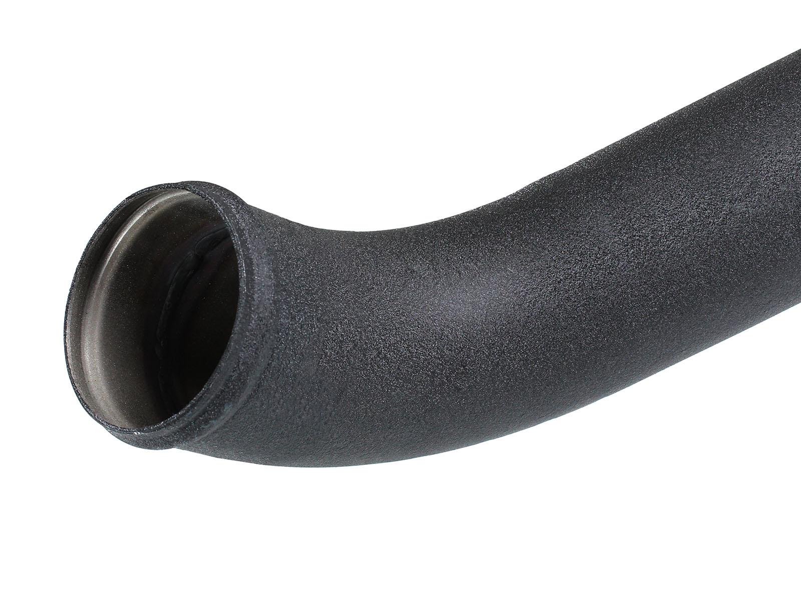AFE BladeRunner 3 IN Aluminum Hot Charge Pipe Black (2015-2017 F-150) - 46-20208-B
