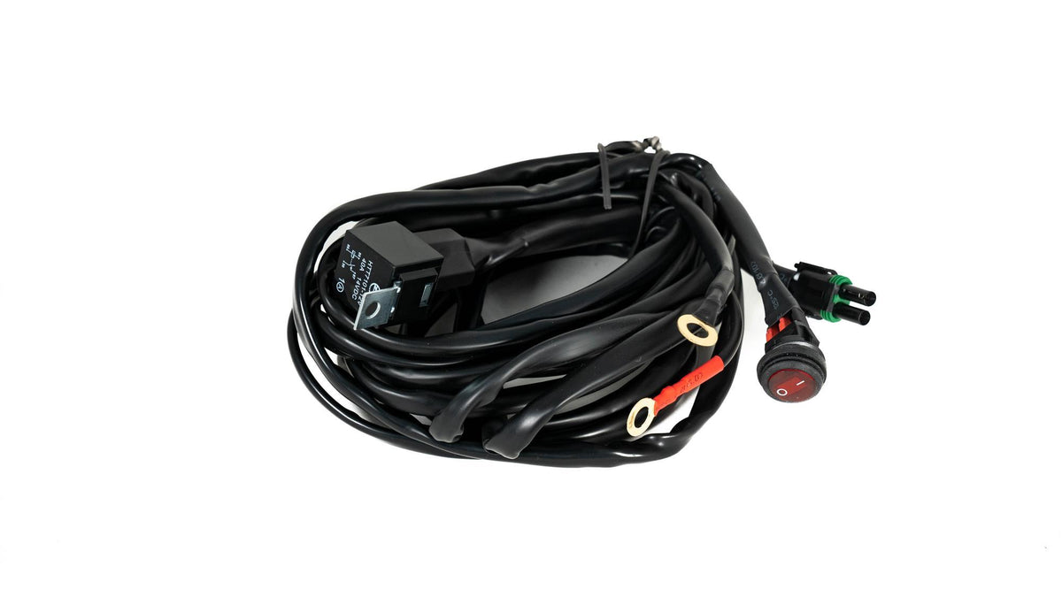 Baja Designs Squadron/S2/S1 On/Off 2-Pin Single Light Wiring Harness - 64-0139