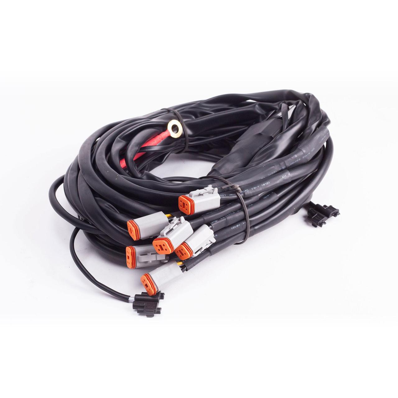 Baja Designs Lp4 / Upfitter Wiring Harness - 6 Light Max - 64-0323-UP