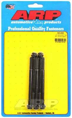 ARP 1/4-20 x 4.000 12pt black oxide bolts - 640-4000