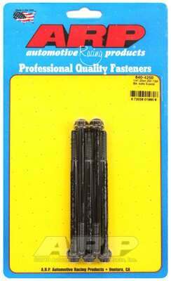 ARP 1/4-20 x 4.250 12pt black oxide bolts - 640-4250