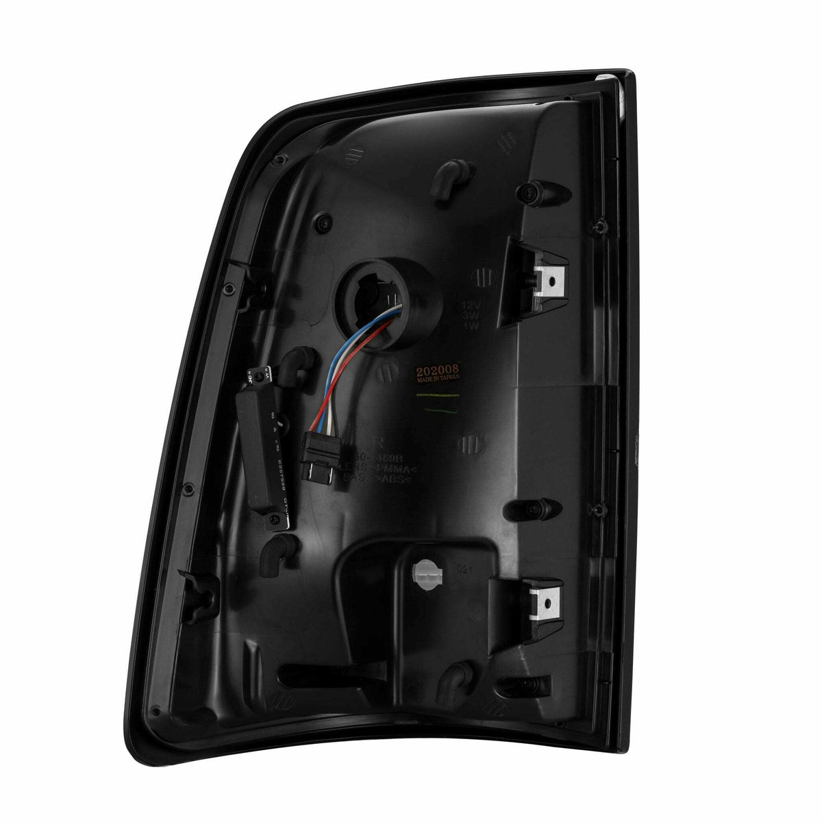 AlphaRex Led Tail Lights Jet Black (2009-2018 Ram 1500, 1500, Ram 2500, 2500, Ram 3500, 3500) - 640010