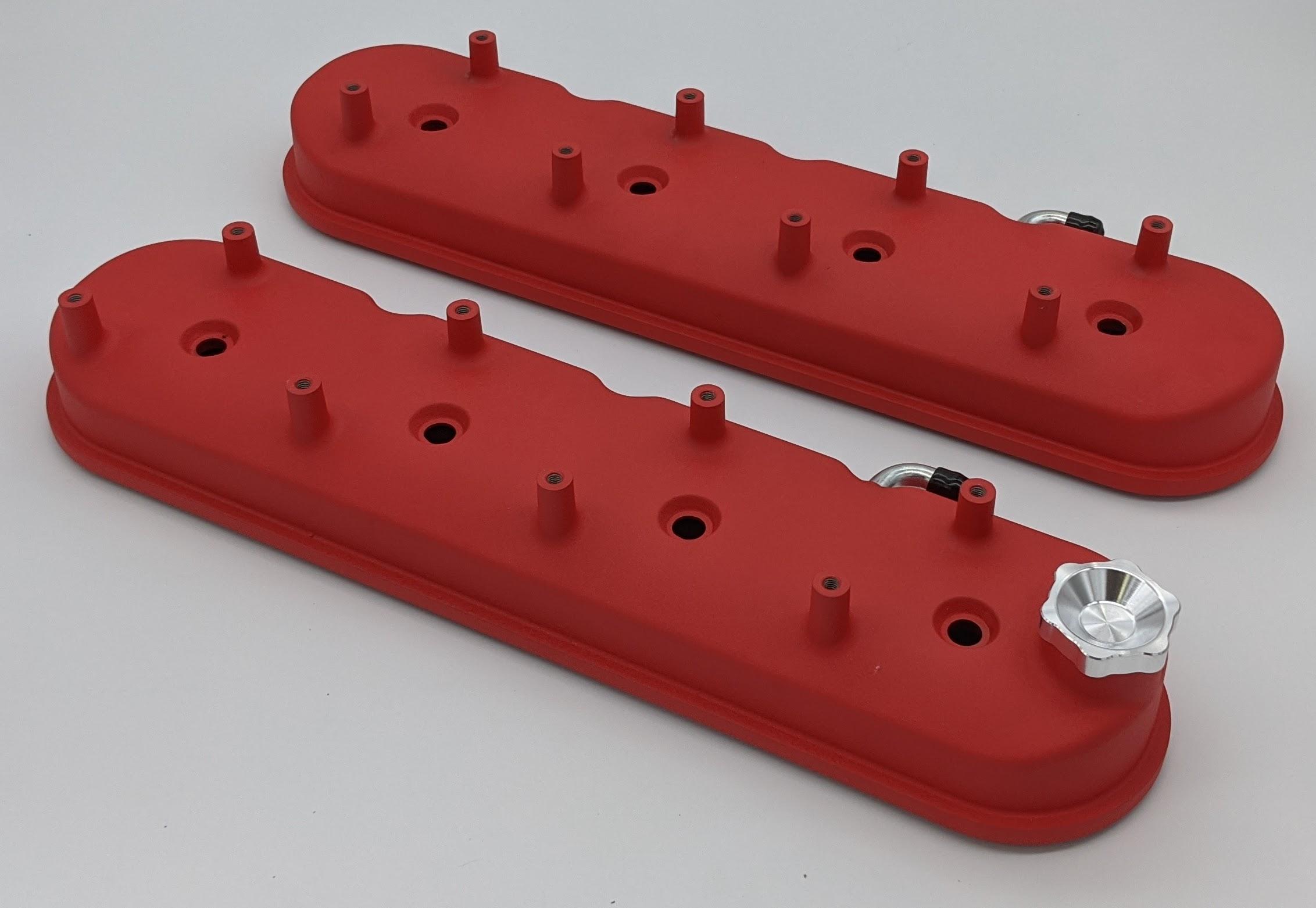 Granatelli Cast Valve Covers For Ls (1997-2024 Buick, Chevrolet, Pontiac, Avanti, Cadillac, GMC, Saab, Hummer Fitment) - 640363