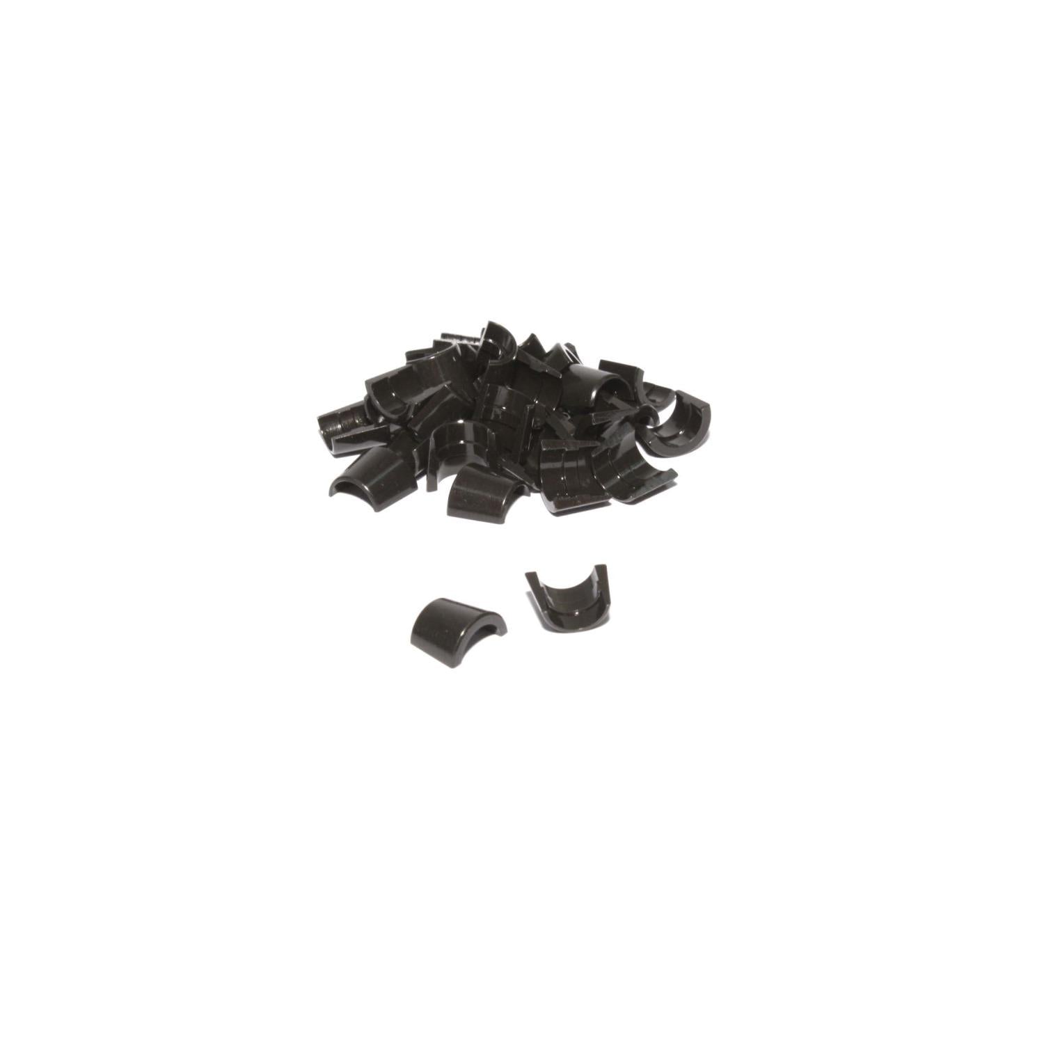 Comp Cams Machined Steel Set of 16 - 7 Degree, 3/8", Single Groove Race Locks - 641-16