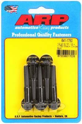 ARP 5/16-18 x 1.750 12pt black oxide bolts - 641-1750