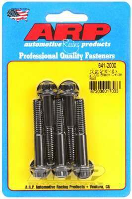 ARP 5/16-18 x 2.000 12pt black oxide bolts - 641-2000