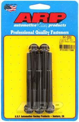 ARP 5/16-18 x 3.250 12pt black oxide bolts - 641-3250