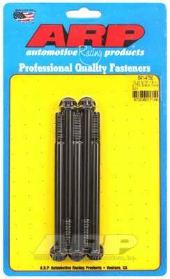 ARP 5/16-18 x 4.750 12pt black oxide bolts - 641-4750