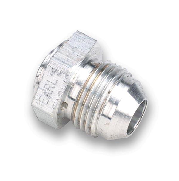 Earls Aluminum An Weld Fitting - Size: -8An Male - Bare - Bagged Packaging - 997108ERL