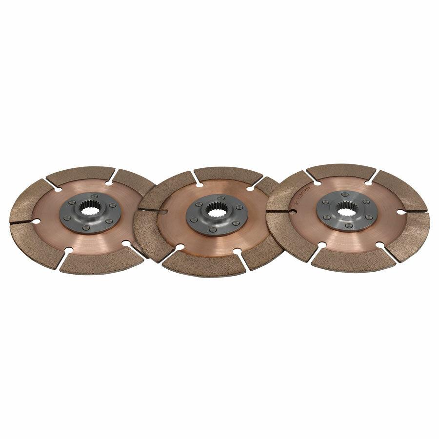 Tilton Racing DISC PACK, METAL, 7.25", 3 PL, 30.8MMX14 - 64185-2-ABA-14