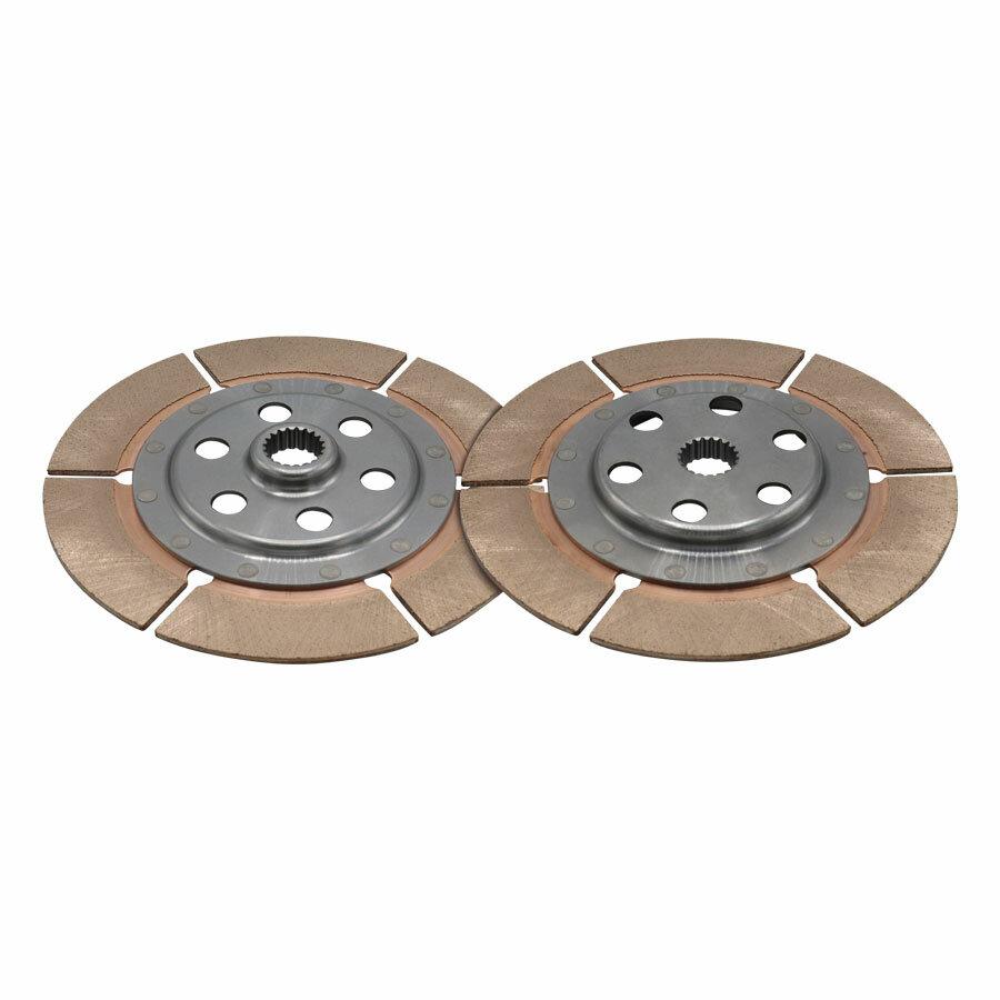 Tilton Racing DISC PACK, METAL, 7.25", 2 PL, 7/8X20, NESTED - 64185-2-HJ-25