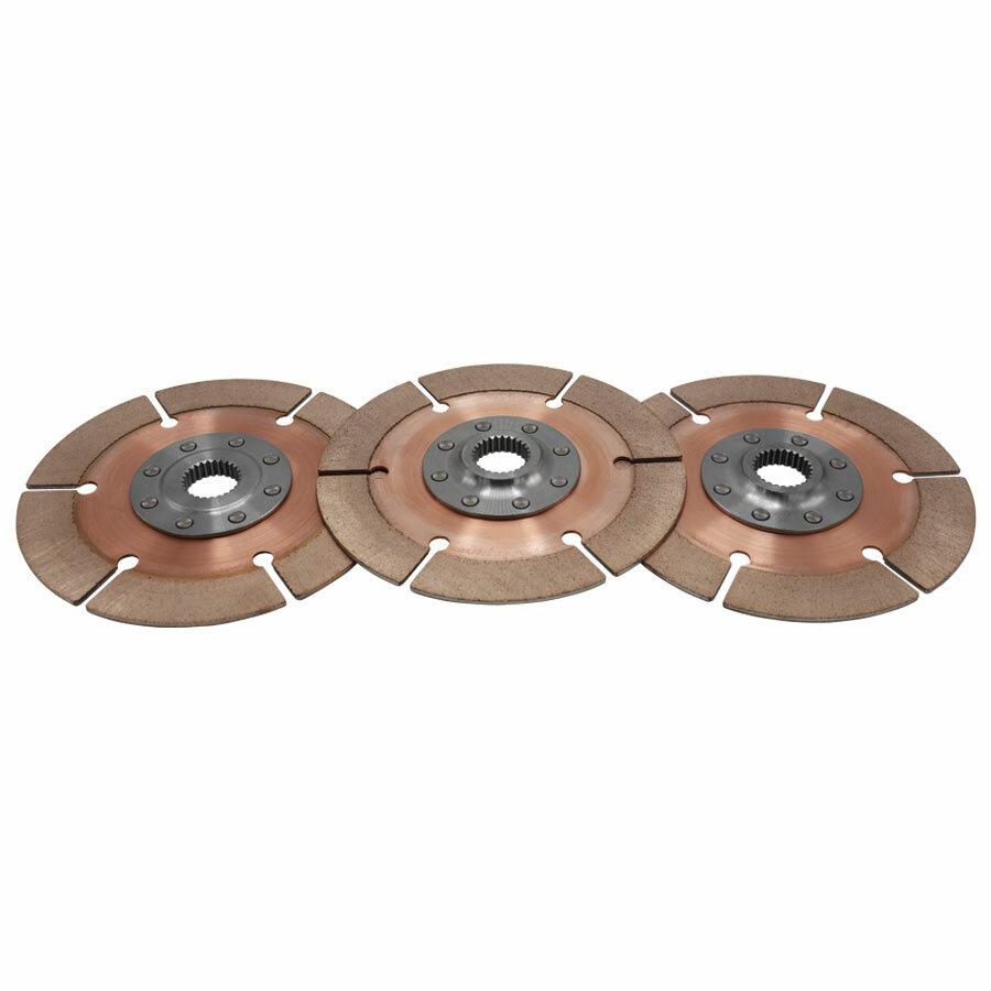 Tilton Racing DISC PACK, METAL, 7.25", 8 RVT, 3 PL, 35MM X 26 - 64185-4-VTV-55
