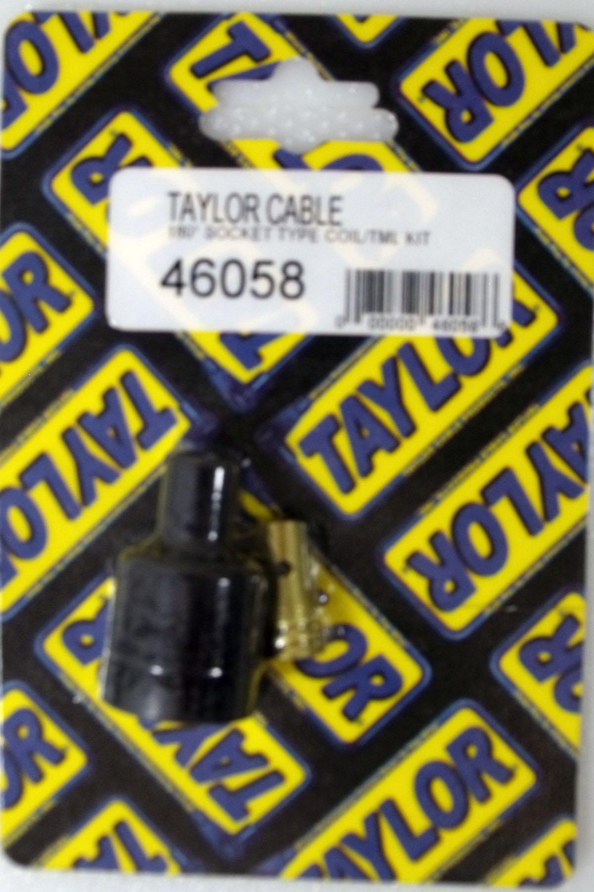 TAYLOR CABLE Socket Type Coil/Tml Kit 180 deg  - 46058
