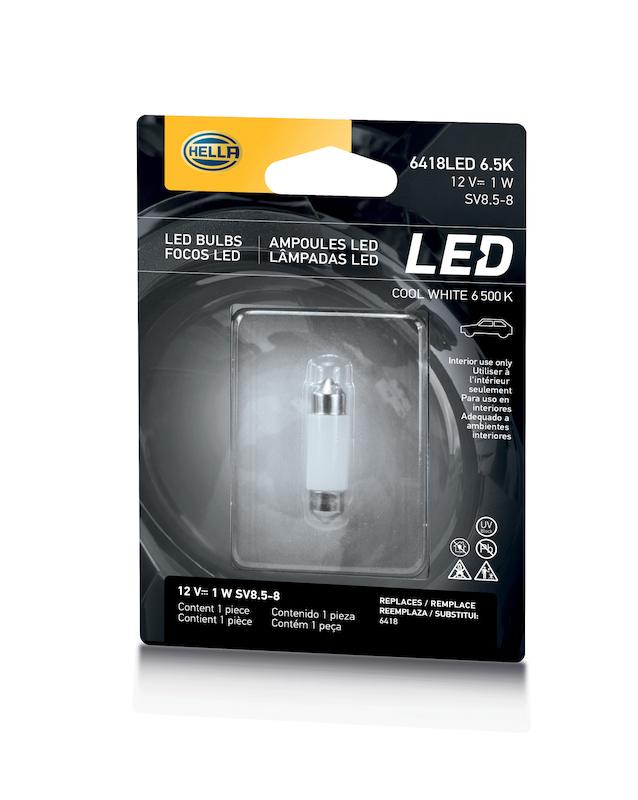 Hella Trunk Light Bulb 6418Led 6.5K - 6418LED 6.5K