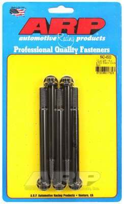 ARP 3/8-16 x 4.500 12pt black oxide bolts - 642-4500