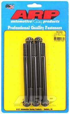 ARP 3/8-16 x 5.000 12pt black oxide bolts - 642-5000