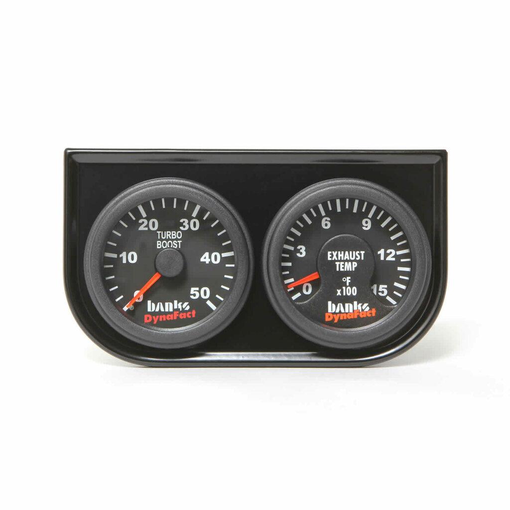 Banks Power DynaFact Gauge Assembly, Mechanical Boost and Pyrometer, includes Thermocouple for 1994-2003 Universal - 64212