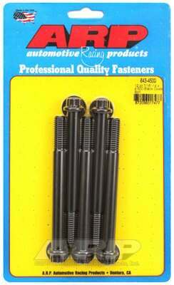 ARP 7/16-14 x 4.500 12pt black oxide bolts - 643-4500
