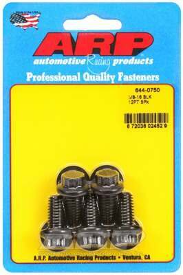 ARP 3/8-16 x 0.750 12pt 7/16 wrenching black oxide bolts - 644-0750