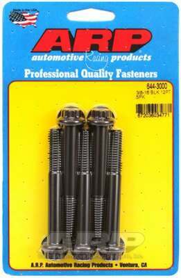ARP 3/8-16 x 3.000 12pt 7/16 wrenching black oxide bolts - 644-3000