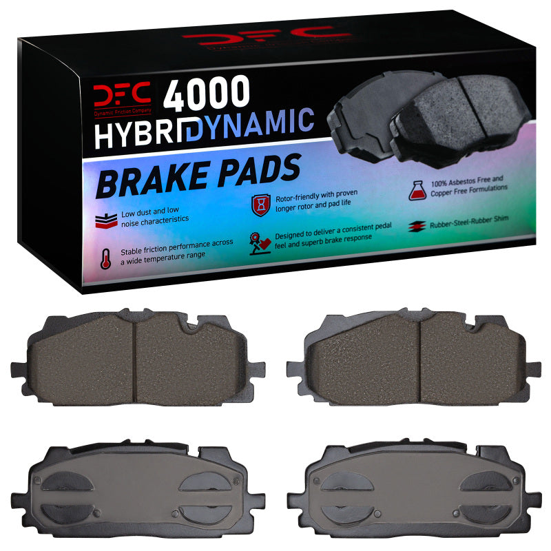 DFC 17-26 Volkswagen Touareg Front 4000 Hybridynamic Brake Pads