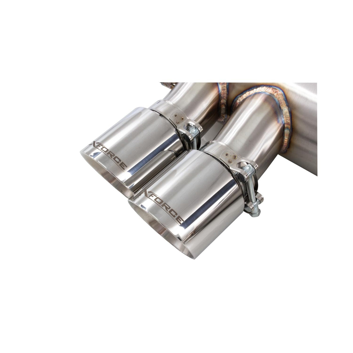 XForce Dual 3" Varex Cat Back System (2020 G80 BMW M3 S58) - ESBMG80VKCS