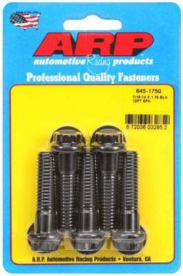 ARP 7/16-14 X 1.750 12pt 1/2 wrenching black oxide bolts - 645-1750