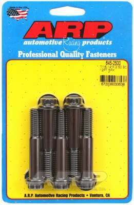 ARP 7/16-14 X 2.500 12pt 1/2 wrenching black oxide bolts - 645-2500
