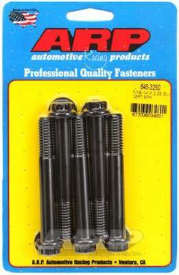 ARP 7/16-14 X 3.250 12pt 1/2 wrenching black oxide bolts - 645-3250