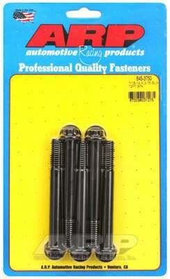 ARP 7/16-14 X 3.750 12pt 1/2 wrenching black oxide bolts - 645-3750