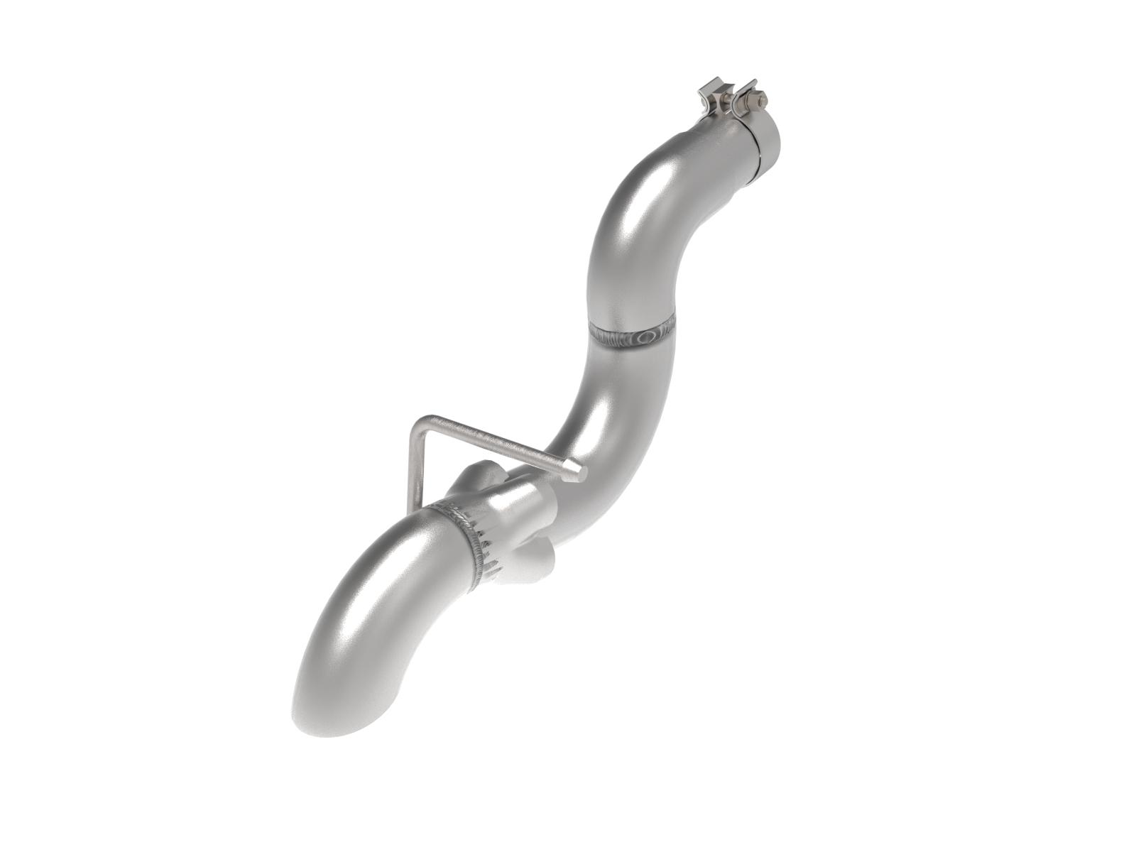 AFE Large Bore-HD 3 IN 304 Stainless Steel DPF-Back Hi-Tuck Exhaust System (Jeep Wrangler (JL) 2020 V6-3.0L (td)) - 49-38091