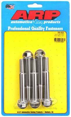 ARP 1/2-13 x 3.500 hex SS bolts - 646-3500
