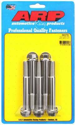 ARP 1/2-13 x 3.750 hex SS bolts - 646-3750